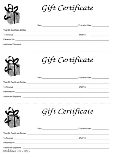 Download Gift Certificate Template